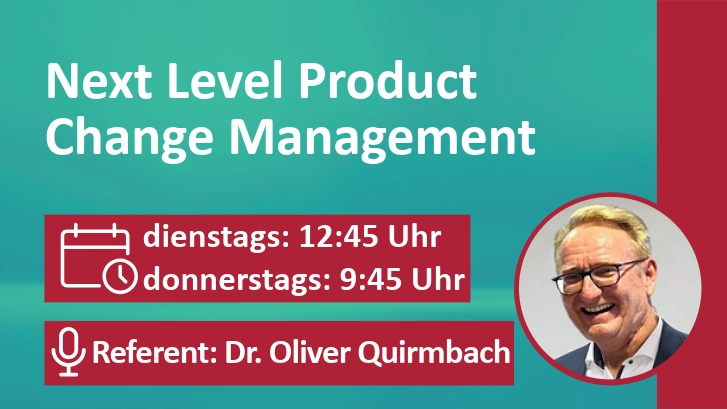 Webinar: Next Level Product Change Management