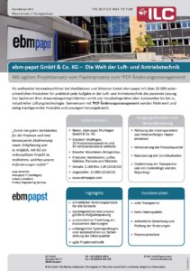 Success Story EBM-Papst – ILC GmbH