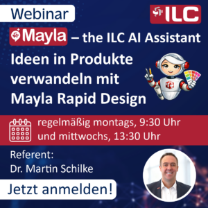Webinar - Ideen in Produkte verwandeln mit Mayla Rapid Design