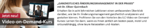 On-Demand-Kurs Änderungsmanagement