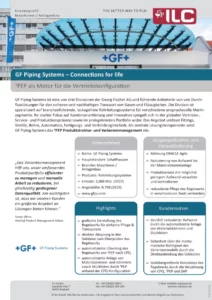 Success Story GF Piping Systems